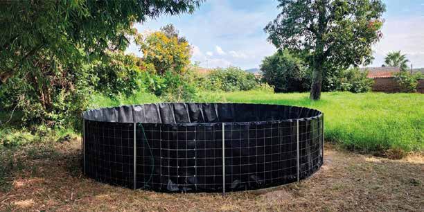 Construcción e instalación de tanque